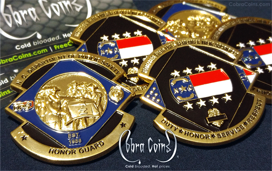 Honor Guard Challenge Coins